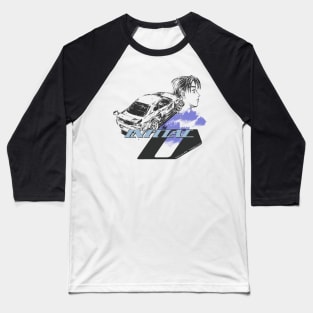 Initial D ''LAST RIDE'' V1 Baseball T-Shirt